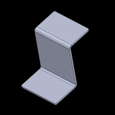 Z-Bracket cutout